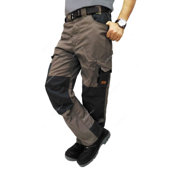 Empiral Safety Trouser, E106782801, S, Khaki and Grey