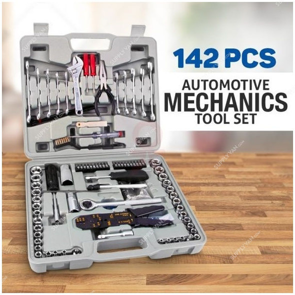 Shop Craft Automotive Mechanical Tool Set, 142PCS