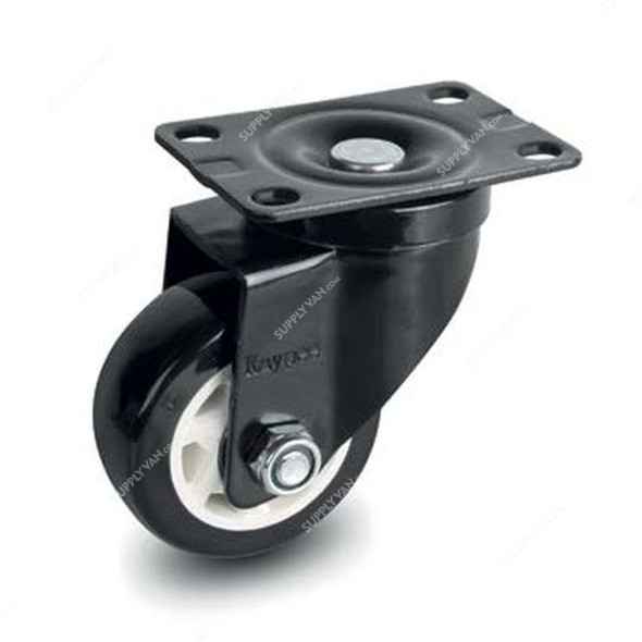 NSF Germany Swivel Plate Caster, 26040, Light Duty, 4.2CM, 50KG