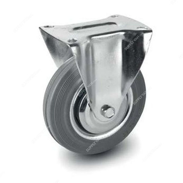 NSF Germany Fix Plate Caster, 005100, Medium Duty, 10CM, 75KG