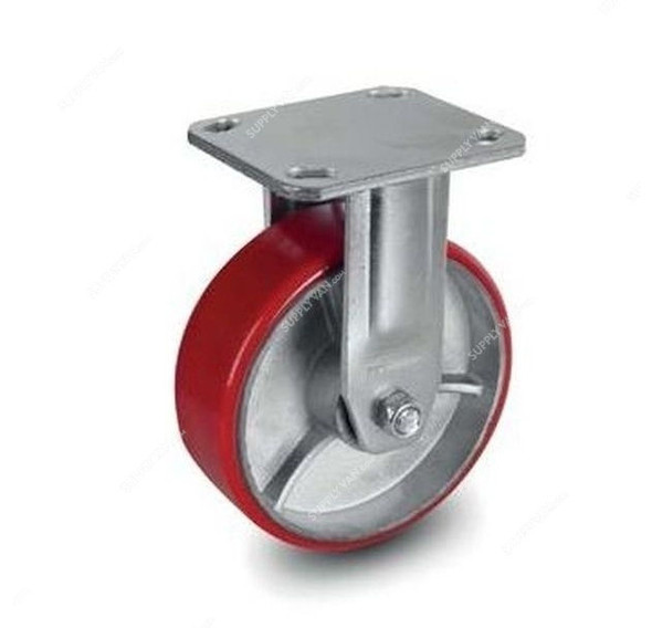 NSF Germany Fix Plate Caster, 095160, Heavy Duty, 15CM, 350KG