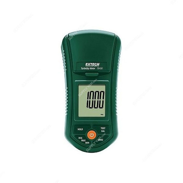 Extech Portable Turbidity Meter, TB400, 0 to 1000 NTU, Green