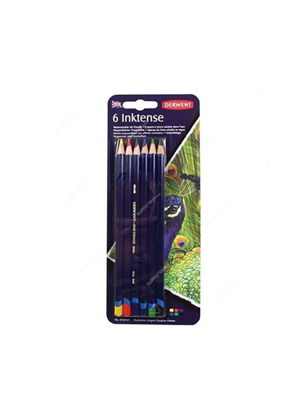 Derwent Inktense Pencil, RXL0700927, 87 Percentage Lightfast, Multicolor