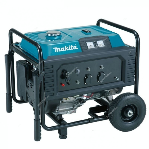 Makita Generator, EG6050A, 25 Litre, 230V, Recoil Starter, 190F (420ml) Engine