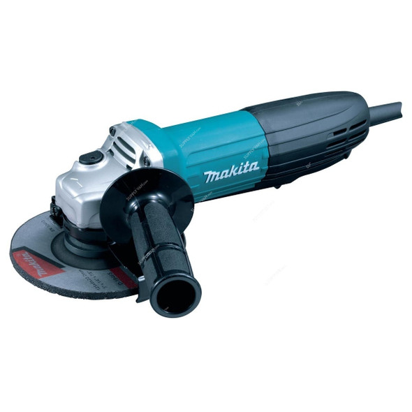 Makita Angle Grinder, GA5034, 11000 RPM No Load, 265MM Length