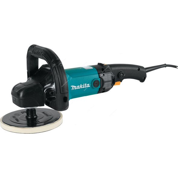 Makita Polisher, 9237C, 3200 RPM No Load, 7 Inch Disc, 431MM Length