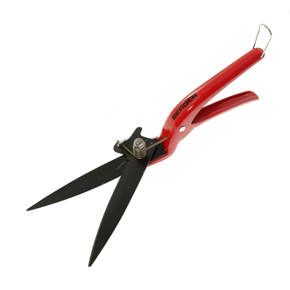Berger Topiary Grass Shear, 2200, Red Handle, Sap Groove, PK3
