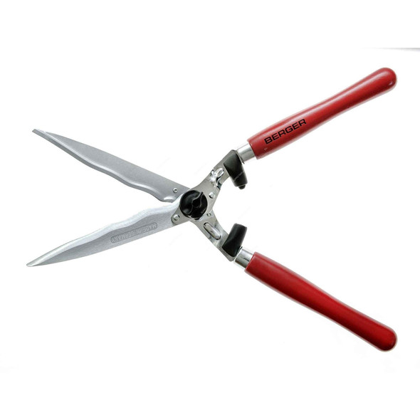 Berger Hedge Shear, 4590, Red Handle, Chromium Plated, 0.1010 Kg