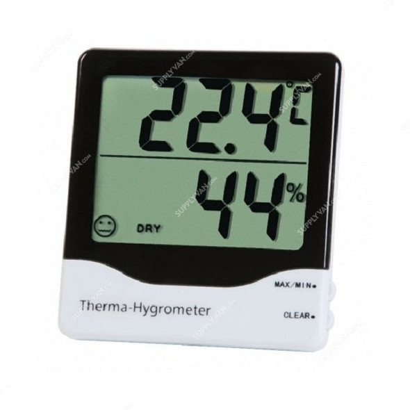 Eti Therma Hygrometer, 810-145, 1.5VDC, -1 to 1 Deg.C