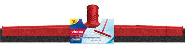 Vileda Classic Floor Wiper, VLFC109801A, Foam, 52CM, Red and Black