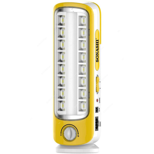 Sonashi Rechargeable LED Lantern, SEL-693, 4V, 1.6Ah Yellow