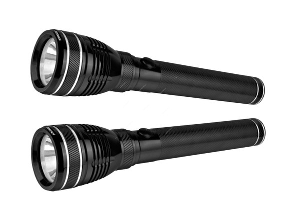 Sonashi Rechargeable LED Torch, SLT-1012, SLT Series, Aluminium