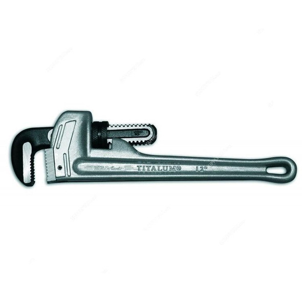 Ega Master Pipe Wrench, 61023, 12 Inch, Black