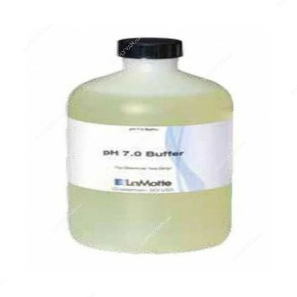 Lamotte pH Buffer Solution, 3772-L, 7 pH, Clear Yellow, 500 ML