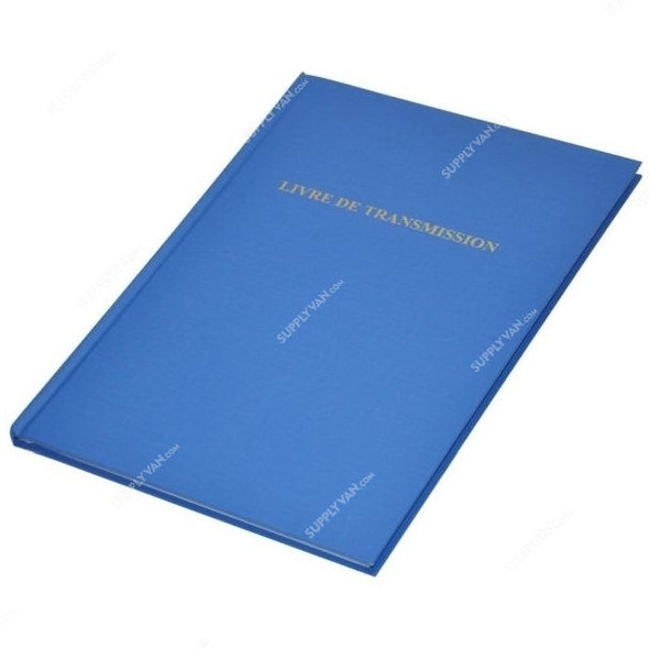 FIS Livre De French Transmission Book, FSCLLDT, 215 x 335MM, 80 Pages, Blue