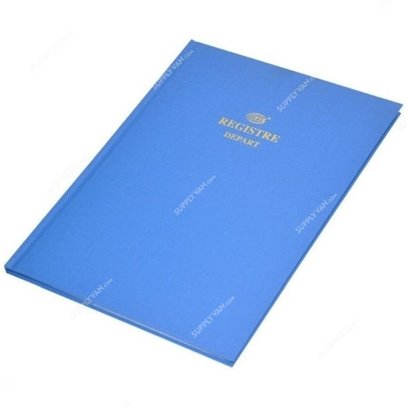 FIS French Courier D Part Book, FSCLCDA4, 210 x 297MM, 80 Pages, Blue