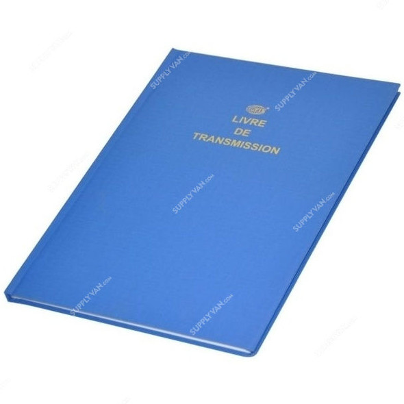 FIS French Livre De Transmission Book, FSCLLDTA4, 210 x 297MM, 80 Pages, Blue