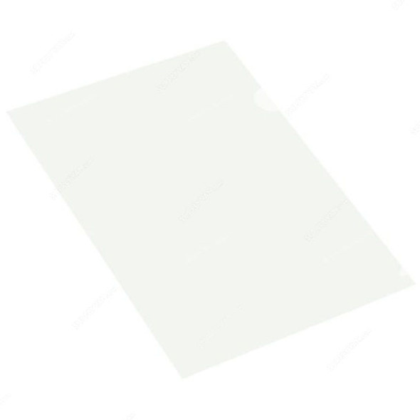 FIS Clear Folder, FSCIE310WHN, Plastic, A4, 0.15MM, White