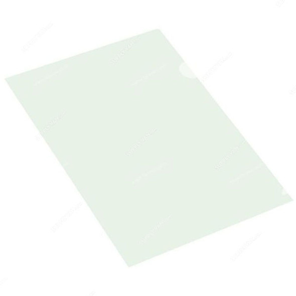 FIS Clear Folder, FSCIE310GRN, Plastic, A4, 0.15MM, Green