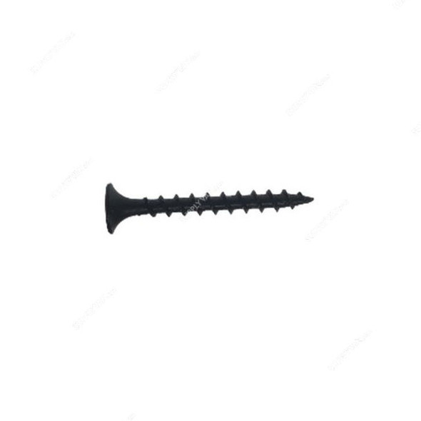 Torq Drywall Screw, 159735038, 3.5 x 38MM, Black, PK1000