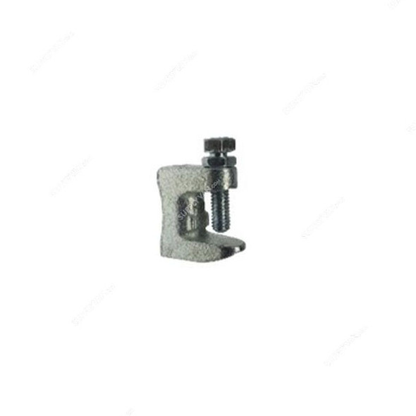 Torq Beam Clamp, 600000080, M8, Silver, PK50