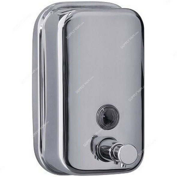 Tekwash Hand Soap Dispenser, EQ-101-800, 800ML, Stainless Steel, Silver