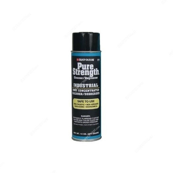 Rust-Oleum Pure Strength Cleaner and Degreaser, 3599838, 3500 System, Solvent, 14 Oz, White