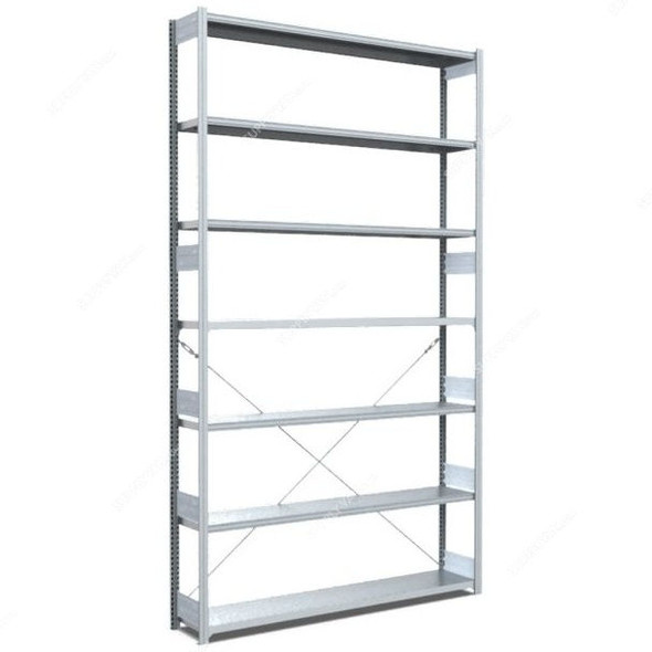 Bito Boltless Shelving, 10-17224, 3000 x 1358MM, Silver