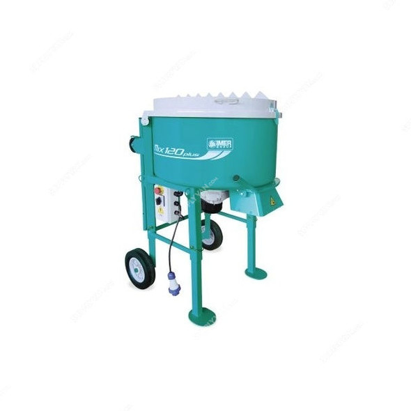 Imer Mortar Mixer, MIX120P, 220V, 1400W