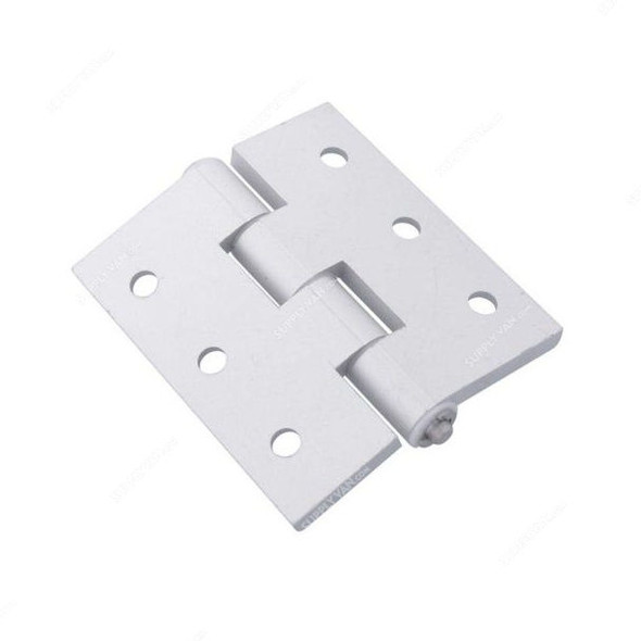 Extrusion Hinge, 50 Series, 6 Hole, Aluminium, 71 x 80MM