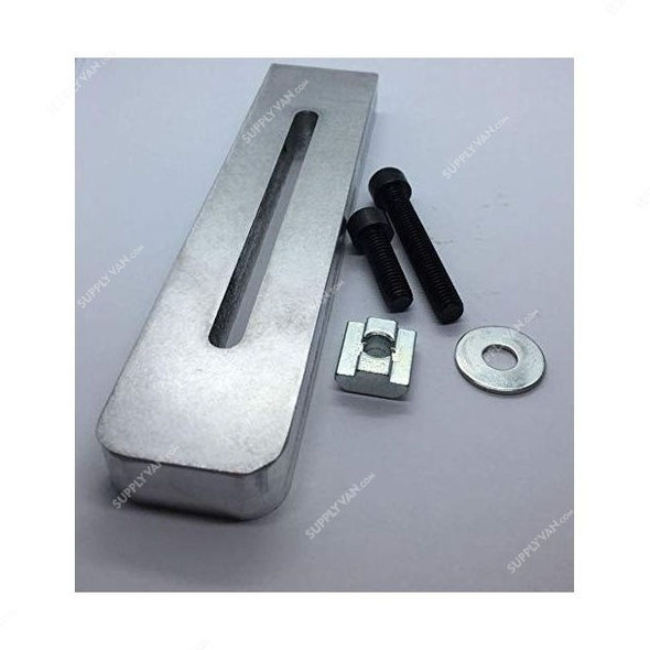 Extrusion Clamp for CNC Machine, Silver, 40 x 170MM