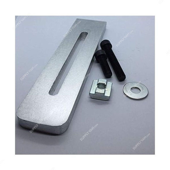 Extrusion Clamp for CNC Machine, Silver