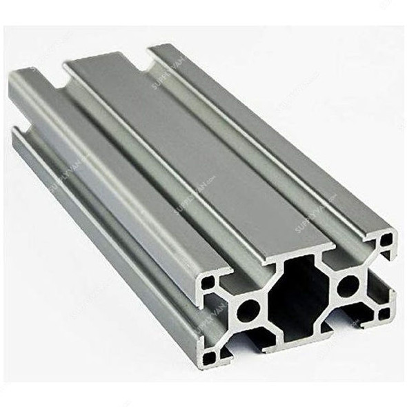 Extrusion T-Slot Profile, 30 Series, Aluminium, 30 x 60MM, PK4, Silver