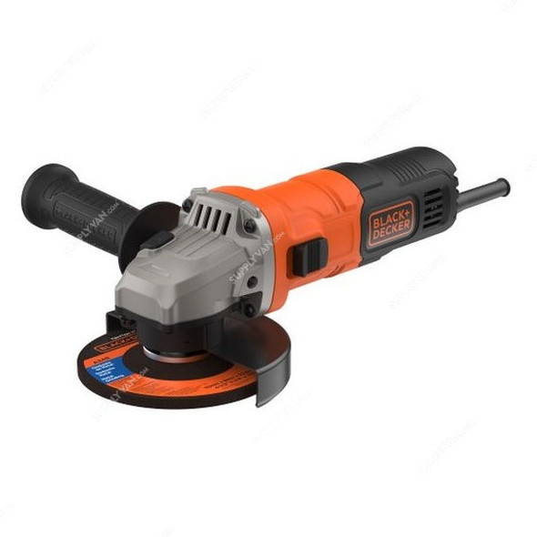 Black and Decker Small Angle Grinder, BEG010-GB, 710W, 22MM