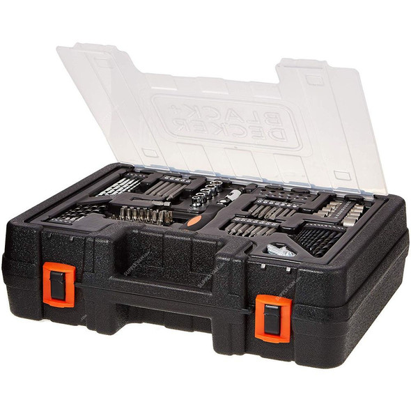 Black and Decker Drill Driver Kit, CD12100KM-B5, 12V, 101PCS, 550RPM