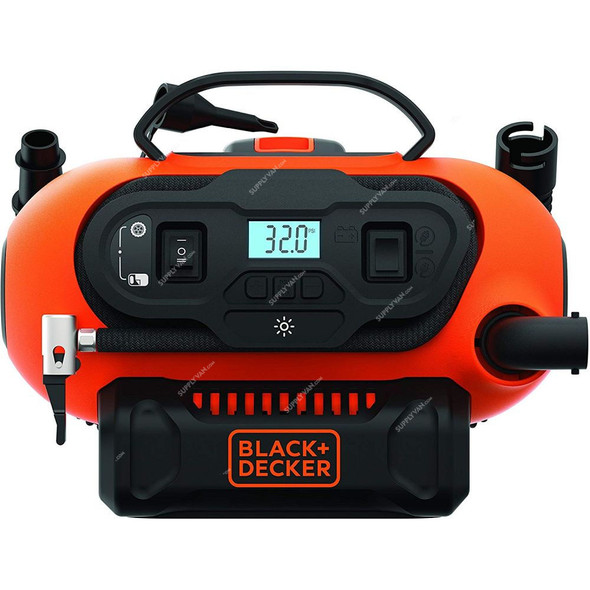 Black and Decker Compressor, BDCINF18N-GB, 160Psi, 18V
