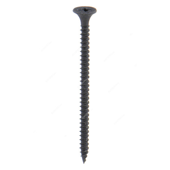 Picasso Drywall Screw, Fine Thread, Black Phosphate, 6 x 1-1/4 Inch, 800 Pcs/Pack