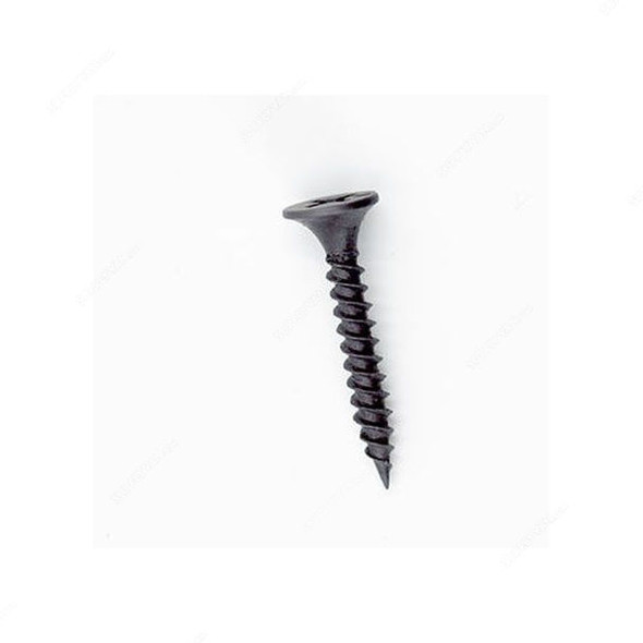 Picasso Drywall Screw, Fine Thread, Black Phosphate, 6 x 1-1/2 Inch, 800 Pcs/Pack