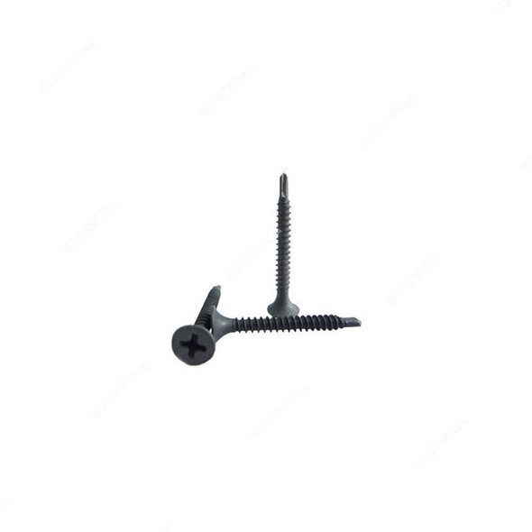 Ultra Drywall Screw, Fine and Coarse, Black Phosphate, 6 x 1/2 Inch, 800 Pcs/Pack