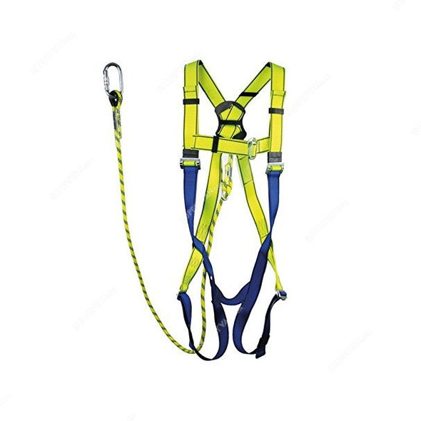 Tuf-Fix Safety Harness, RSH094, Yellow and Blue