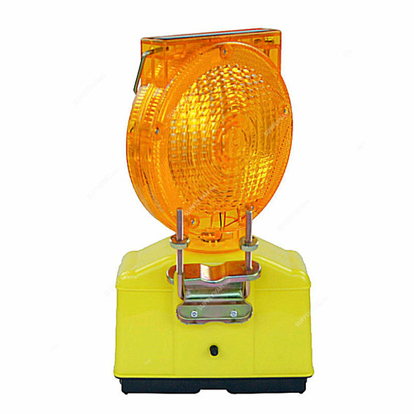 Tuf-Fix Solar Warning Light with Bracket, TLS1317, Amber