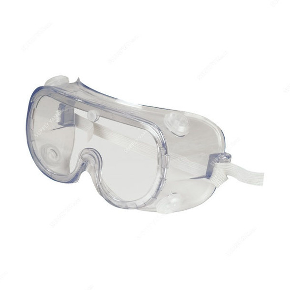 Tuf-Fix Safety Goggles, GB02, Polycarbonate, Clear, PK10