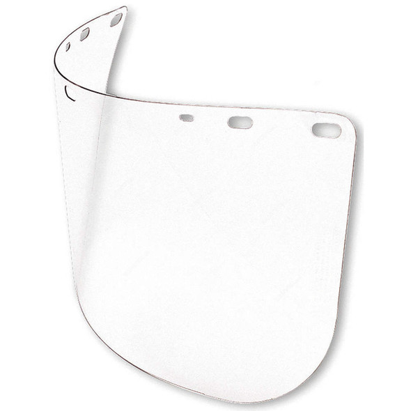 Tuf-Fix Replacement Visor, VC-F011, Polycarbonate, Clear