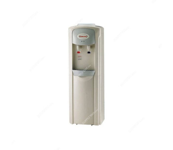 Nikai Water Dispenser, NWD8207, Free Standing, 20 Liters, 2 Taps, Silver