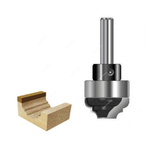 Witox Guided Cove and Bead Router Bit, 4065.32.228, TC, 22 x 9.9MM