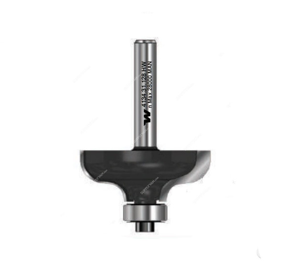 Witox Ogee Router Bit W/ Ball Bearing, 4134.31.128, TC, 31.8 x 12.7MM