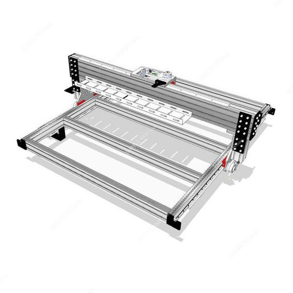 Extrusion CNC Router Kit, 4 x 4 Feet,