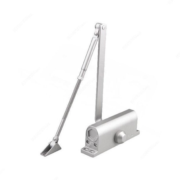 Artica Overhead Door Closer, DCOH85-SIL, 60-85Kg, Silver