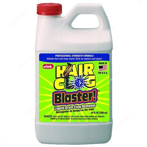 Rust-Oleum Hair Clog Blaster, 6222, Whink, 64 Oz