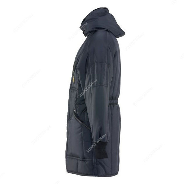 RefrigiWear Jacket, 0360R, Iron-Tuff, Nylon, L, Navy Blue